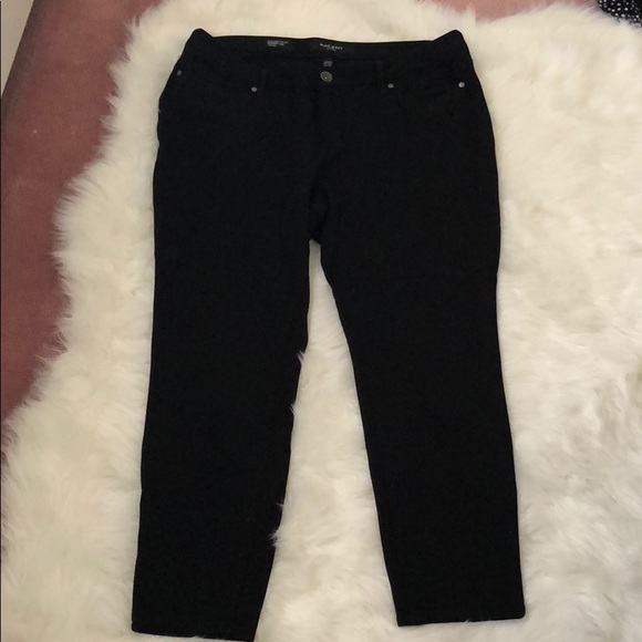 nine west black jeans